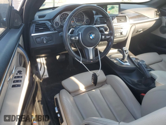 2017 BMW 4 Series 430i xDrive z VIN WBA4U9C35H5H64585, wystawiony jako Copart lot #83144214 z przebiegiem 103 409 mil mil oraz Szkoda całkowita • Salvage title. Historia ofert i sprzedaży dostępna na DreamBid. Obrazek 8.