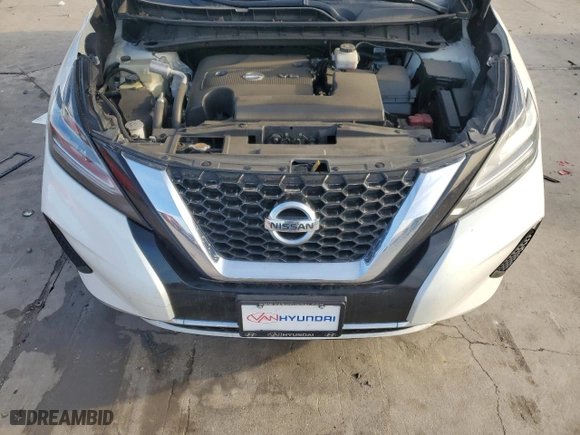 2020 Nissan Murano S with VIN 5N1AZ2AJ6LN122698, listed as a Copart auction lot 88970305 with 101,603 mi miles and Salvage Title. Bid and sale history available at carsss.com. Image 12.