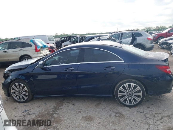 2018 Mercedes-Benz CLA with VIN WDDSJ4EB4JN637135, listed as a IAAI auction lot 42117690 with 79,734 mi miles. Bid and sale history available at carsss.com. Image 15.