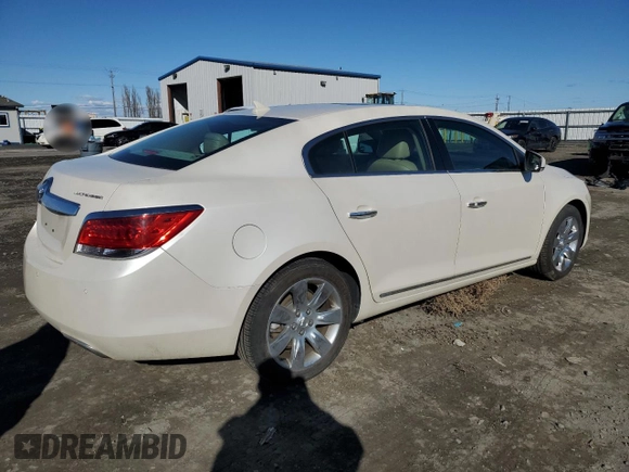 2012 Buick LaCrosse Premium 2 with VIN 1G4GF5E31CF175559, listed as a Copart auction lot 48241805 with 65,510 mi miles and Salvage Title. Bid and sale history available at carsss.com. Image 3.