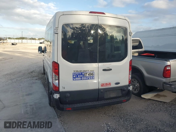 2016 Ford Transit XL с VIN 1FBZX2CM5GKA21099, выставлен на аукционе Copart как лот 77084614 с пробегом 128 446 миль миль и Списание • Salvage title. История ставок и продаж доступна на DreamBid. Изображение 6.