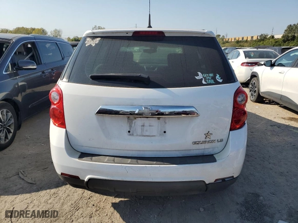 2010 Chevrolet Equinox LS with VIN 2CNALBEWXA6337042, listed as a Copart auction lot 75675374 with 155,486 mi miles and Salvage Title. Bid and sale history available at carsss.com. Image 6.