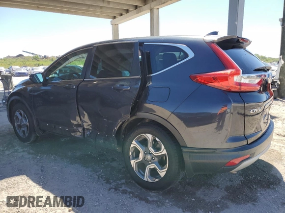 2017 Honda CR-V EX with VIN 7FARW1H57HE022851, listed as a Copart auction lot 49784755 with 108,953 mi miles and Salvage Title. Bid and sale history available at carsss.com. Image 2.