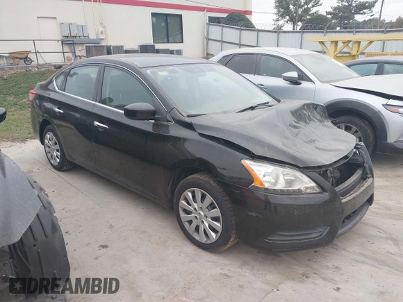 2014 Nissan Sentra SR with VIN 3N1AB7AP1EY252875, listed as a IAAI auction lot 40754572 with 88,952 mi miles and . Bid and sale history available at DreamBid. Image 1.