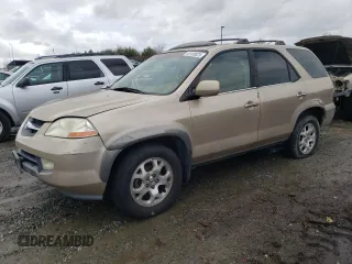 2001 Acura MDX Touring Pkg with VIN 2HNYD18691H512658, listed as a Copart auction lot 49108825 with 249,490 mi miles and Salvage Title. Bid and sale history available at carsss.com. Image 1.