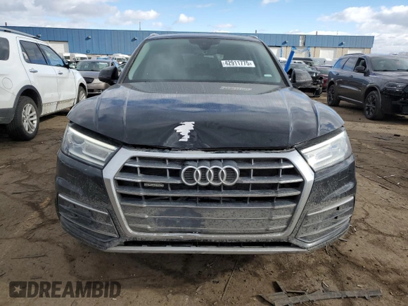2018 Audi Q5 Premium with VIN WA1ANAFY3J2109111, listed as a Copart auction lot 42911775 with 127,916 mi miles and Clean Title. Bid and sale history available at carsss.com. Image 5.