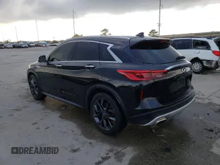 2019 Infiniti QX50 LUXE with VIN 3PCAJ5M1XKF114903, listed as a Copart auction lot 39290143 with 48,778 mi miles. Bid and sale history available at carsss.com. Image 2.