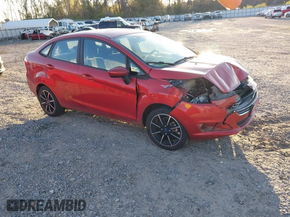 2019 Ford Fiesta SE with VIN 3FADP4BJ7KM164586, listed as a IAAI auction lot 41846381 with 67,929 mi miles. Bid and sale history available at carsss.com. Image 1.