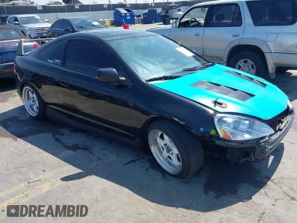 2006 Acura RSX with VIN JH4DC54876S018562, listed as a IAAI auction lot 41885246 with 1 mi miles. Bid and sale history available at carsss.com. Image 1.