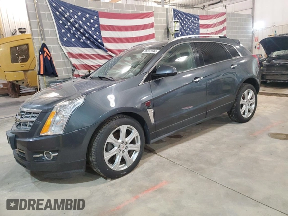 2011 Cadillac SRX Premium Collection with VIN 3GYFNFEY7BS550847, listed as a Copart auction lot 86312144 with 172,685 mi miles and Salvage Title. Bid and sale history available at carsss.com. Image 1.