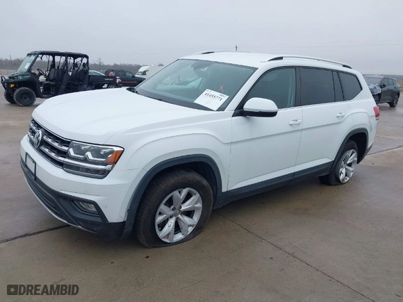 2018 Volkswagen Atlas 3.6L V6 SE with VIN 1V2KR2CA1JC541264, listed as a IAAI auction lot 41455771 with 151,173 mi miles. Bid and sale history available at carsss.com. Image 2.