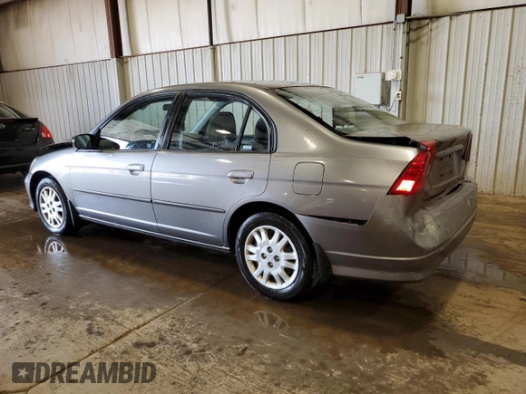 2005 Honda Civic LX with VIN 2HGES16545H504239, listed as a Copart auction lot 53950195 with 183,814 mi miles and Salvage Title. Bid and sale history available at DreamBid. Image 2.