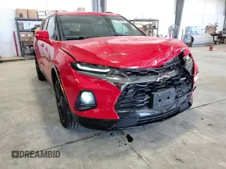 2021 Chevrolet Blazer RS with VIN 3GNKBKRS6MS565619, listed as a Copart auction lot 54439495 with 46,046 mi miles and Salvage title. Bid and sale history available at DreamBid. Image 11.