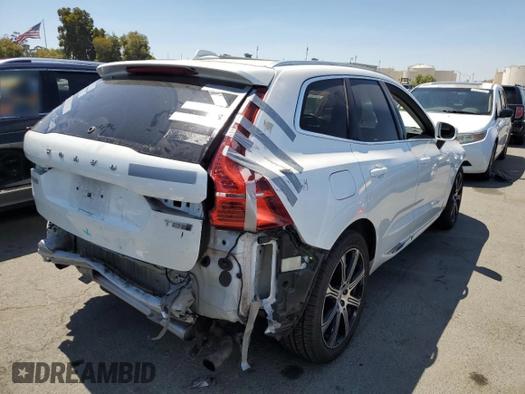 2019 Volvo XC60 Inscription with VIN LYVBR0DL6KB278863, listed as a Copart auction lot 65335514 with 92,189 mi miles and Salvage Title. Bid and sale history available at carsss.com. Image 3.