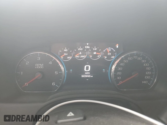 2017 GMC Yukon XL SLT with VIN 1GKS2GKC0HR368385, listed as a Copart auction lot 54260245 with 90,942 mi miles and Salvage title. Bid and sale history available at DreamBid. Image 9.