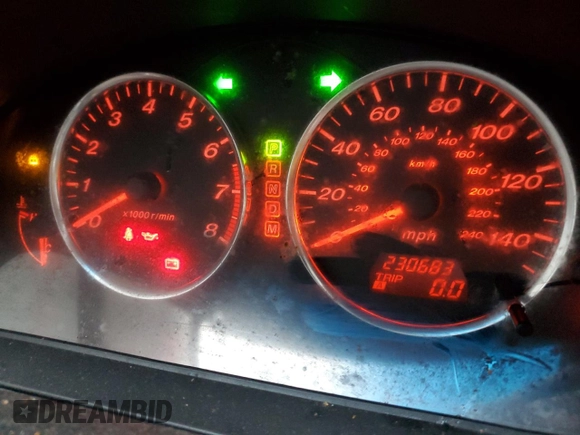 2004 Mazda 6 i with VIN 1YVFP80C045N12892, listed as a Copart auction lot 86513924 with 230,683 mi miles and Salvage Title. Bid and sale history available at DreamBid. Image 9.
