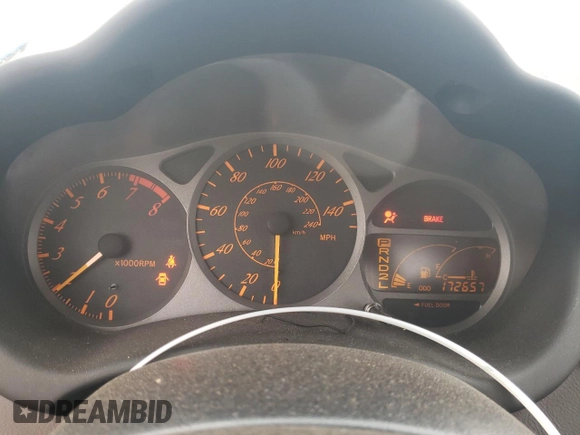 2000 Toyota Celica GT with VIN JTDDR32T2Y0012212, listed as a Copart auction lot 71262994 with 172,657 mi miles and Salvage Title. Bid and sale history available at carsss.com. Image 9.