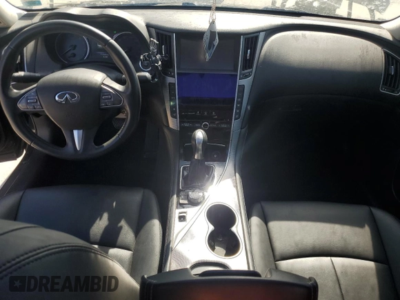 2017 Infiniti Q50 Signature Edition z VIN JN1EV7ARXHM838119, wystawiony jako Copart lot #46997865 z przebiegiem 71 360 mil mil oraz Szkoda całkowita • Salvage title. Historia ofert i sprzedaży dostępna na DreamBid. Obrazek 8.
