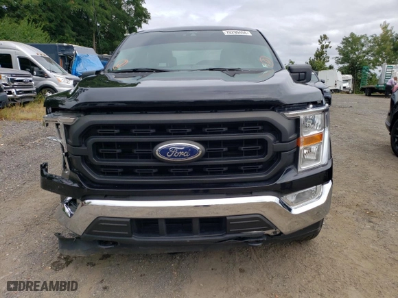 2021 Ford F-150 XL with VIN 1FTFW1ED0MFB39526, listed as a Copart auction lot 47101325 with 65,581 mi miles and Salvage Title. Bid and sale history available at carsss.com. Image 5.