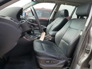 2005 BMW X5 3.0i with VIN 5UXFA13525LY02042, listed as a Copart auction lot 58061944 with 152,251 mi miles and Salvage Title. Bid and sale history available at carsss.com. Image 7.