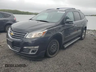 2014 Chevrolet Traverse LTZ z VIN 1GNKVJKD4EJ226096, wystawiony jako Copart lot #53242295 z przebiegiem 104 869 mil mil oraz Czysty tytuł • Clean title. Historia ofert i sprzedaży dostępna na DreamBid. Obrazek 1.