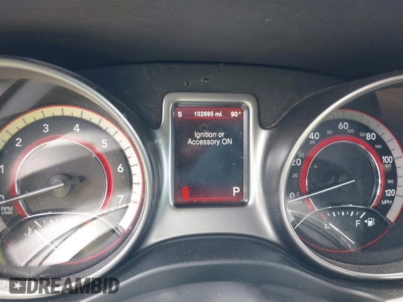 2016 Dodge Journey Crossroad with VIN 3C4PDCGG7GT210163, listed as a IAAI auction lot 42473051 with 102,695 mi miles and . Bid and sale history available at DreamBid. Image 7.