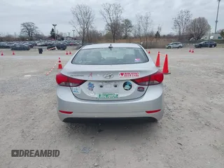 2016 Hyundai Elantra SE with VIN 5NPDH4AE7GH728956, listed as a IAAI auction lot 42060018 with 199,829 mi miles. Bid and sale history available at carsss.com. Image 16.