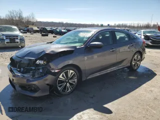 2017 Honda Civic Sedan EX-L with VIN 2HGFC1F78HH643250, listed as a Copart auction lot 47833205 with 149,489 mi miles and Salvage Title. Bid and sale history available at carsss.com. Image 1.