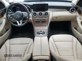 2021 Mercedes-Benz C 300 with VIN W1KWF8EBXMR629550, listed as a Copart auction lot 52922455 with 54,660 mi miles and Clean Title. Bid and sale history available at carsss.com. Image 8.