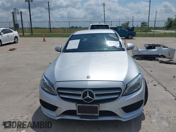 2016 Mercedes-Benz C 300 with VIN 55SWF4JBXGU165273, listed as a IAAI auction lot 42175112 with 104,261 mi miles and . Bid and sale history available at DreamBid. Image 12.