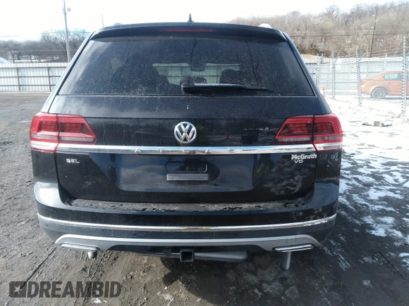 2019 Volkswagen Atlas SEL with VIN 1V2ER2CA2KC512578, listed as a IAAI auction lot 41265733 with 110,977 mi miles and . Bid and sale history available at DreamBid. Image 16.