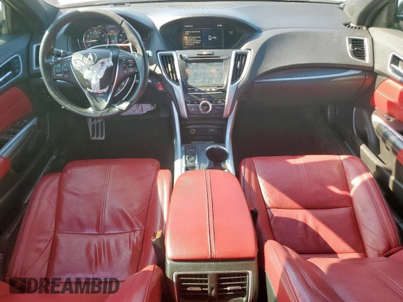 2018 Acura TLX w/A-SPEC Pkg with VIN 19UUB2F69JA010803, listed as a Copart auction lot 54090365 with 96,961 mi miles and Salvage title. Bid and sale history available at DreamBid. Image 8.