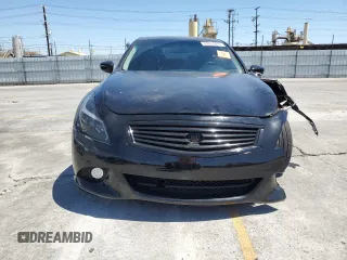 2013 Infiniti G37 Journey with VIN JN1CV6APXDM722655, listed as a Copart auction lot 57531615 with 150,431 mi miles and Salvage title. Bid and sale history available at DreamBid. Image 5.