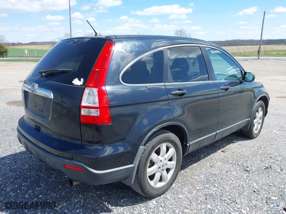 2007 Honda CR-V EX with VIN 5J6RE48547L003017, listed as a IAAI auction lot 41980181 with 187,952 mi miles. Bid and sale history available at carsss.com. Image 4.