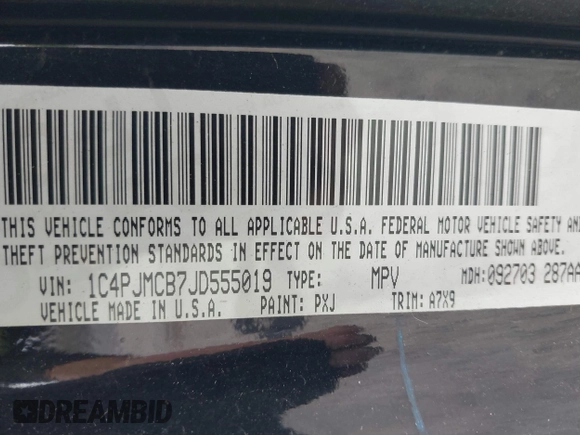 2018 Jeep Cherokee Latitude Tech Connect with VIN 1C4PJMCB7JD555019, listed as a IAAI auction lot 42091382 with 45,988 mi miles and . Bid and sale history available at DreamBid. Image 9.