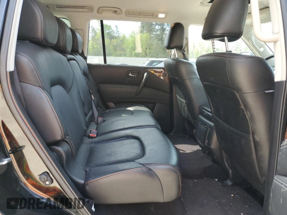 2018 Nissan Armada SV with VIN JN8AY2ND7J9059858, listed as a Copart auction lot 50140715 with 107,126 mi miles and Salvage Title. Bid and sale history available at carsss.com. Image 11.