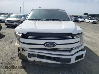 2019 Ford F-150 XL with VIN 1FTFW1E11KFB63482, listed as a Copart auction lot 48780135 with 0 mi miles and Salvage Title. Bid and sale history available at carsss.com. Image 5.