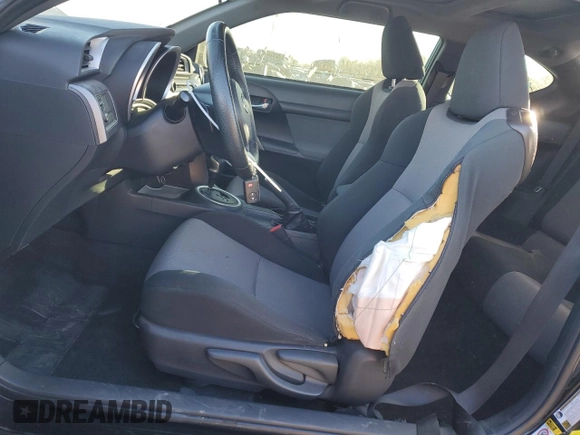 2016 Scion tC with VIN JTKJF5C73GJ019891, listed as a Copart auction lot 41480885 with 107,303 mi miles and Salvage Title. Bid and sale history available at carsss.com. Image 7.