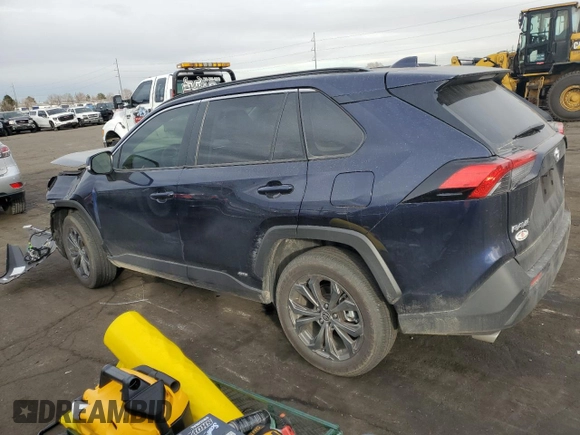 2024 Toyota RAV4 Hybrid XLE Premium with VIN JTMB6RFV4RD137902, listed as a Copart auction lot 86013364 with 9,330 mi miles and Salvage Title. Bid and sale history available at DreamBid. Image 2.