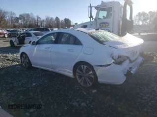 2018 Mercedes-Benz CLA with VIN WDDSJ4GB0JN691996, listed as a Copart auction lot 71502112 with 50,080 mi miles. Bid and sale history available at carsss.com. Image 2.