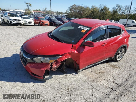 2017 Honda HR-V LX with VIN 3CZRU6H3XHM714279, listed as a Copart auction lot 75073684 with 0 mi miles and Salvage Title. Bid and sale history available at carsss.com. Image 1.