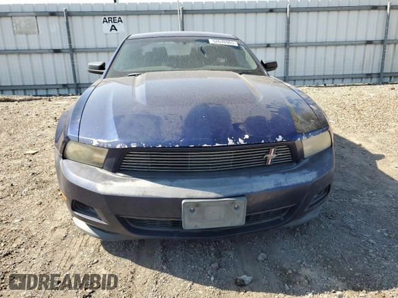 2011 Ford Mustang V6 with VIN 1ZVBP8AM4B5117328, listed as a Copart auction lot 52676965 with 186,581 mi miles and Salvage Title. Bid and sale history available at carsss.com. Image 5.