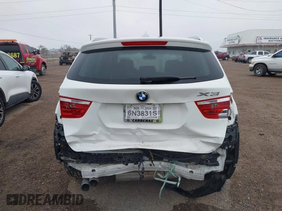 2015 BMW X3 xDrive28i z VIN 5UXWX9C59F0D60654, wystawiony jako IAAI lot #41301266 z przebiegiem 55 904 mil mil oraz . Historia ofert i sprzedaży dostępna na DreamBid. Obrazek 17.