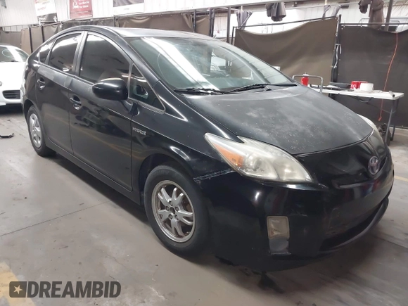 2010 Toyota Prius II with VIN JTDKN3DU7A0054180, listed as a IAAI auction lot 42174990 with 429,868 mi miles. Bid and sale history available at carsss.com. Image 1.