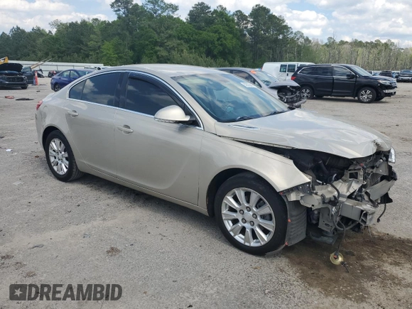 2012 Buick Regal with VIN 2G4GR5ER5C9195513, listed as a Copart auction lot 52303845 with 149,400 mi miles and Salvage title. Bid and sale history available at DreamBid. Image 4.