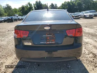 2011 Kia Forte LX with VIN KNAFT4A27B5890346, listed as a Copart auction lot 56483684 with 92,807 mi miles and Salvage Title. Bid and sale history available at carsss.com. Image 6.
