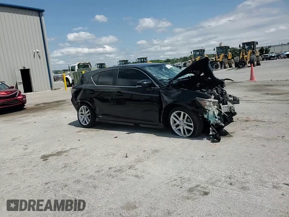2016 Lexus CT 200h with VIN JTHKD5BH4G2264445, listed as a Copart auction lot 52105855 with 125,995 mi miles and Salvage Title. Bid and sale history available at carsss.com. Image 11.