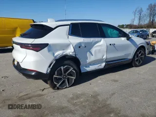 2024 Chevrolet Equinox EV LT z VIN 3GN7DLRP4RS279972, wystawiony jako Copart lot #86291264 z przebiegiem 824 mil mil oraz Szkoda całkowita • Salvage title. Historia ofert i sprzedaży dostępna na DreamBid. Obrazek 3.