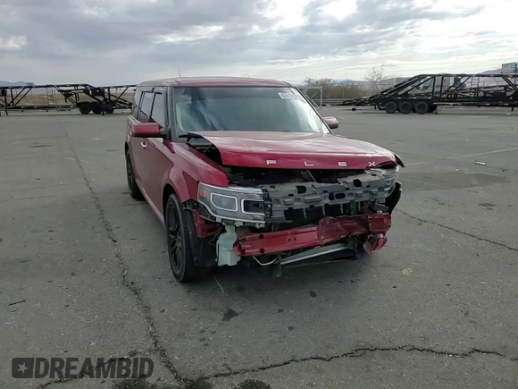 2014 Ford Flex Limited with VIN 2FMGK5D85EBD16324, listed as a Copart auction lot 42413625 with 123,538 mi miles and Salvage Title. Bid and sale history available at carsss.com. Image 12.