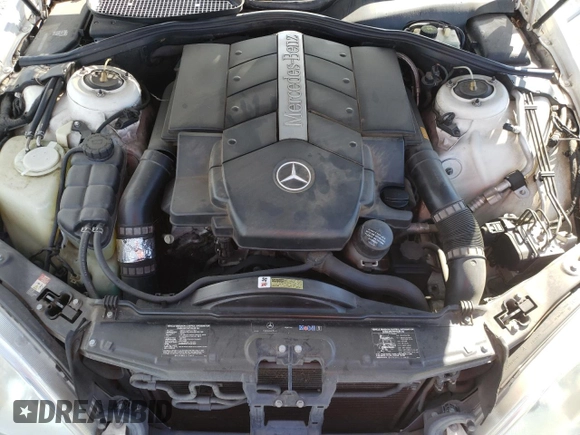 2005 Mercedes-Benz S-Class 5.0L with VIN WDBNG75J95A445994, listed as a Copart auction lot 46492434 with 0 mi miles and Clean Title. Bid and sale history available at carsss.com. Image 11.